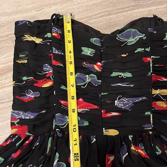 Anna Sui Anthropologie Silk Butterfly Dress - Picture 10 of 11